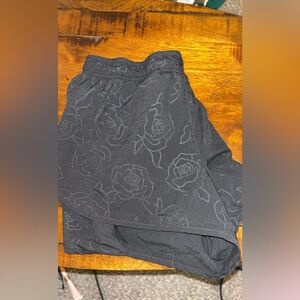 DSG black rose shorts